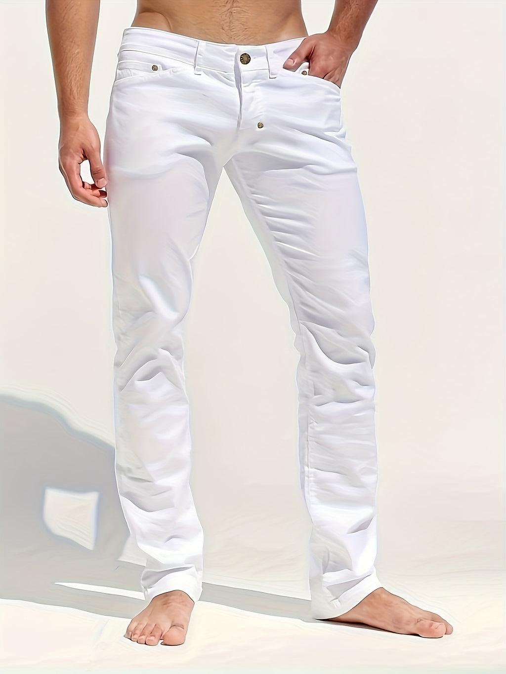 Stylish White Jeans