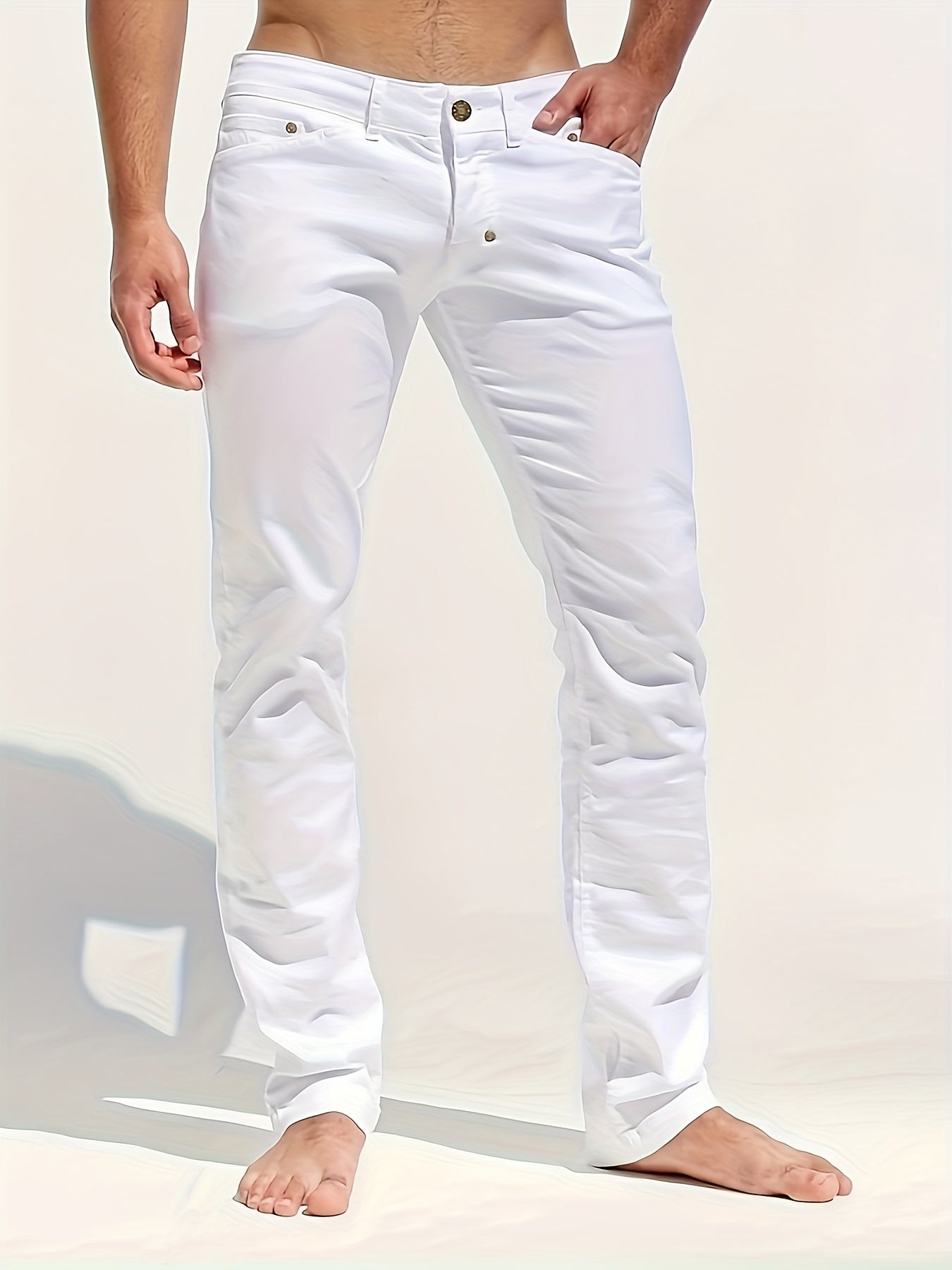 Stylish White Jeans