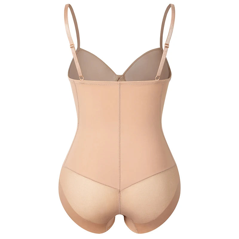 Women Slimming Bodysuits Shapewear Tops Tummy Control Invisible Body Shaper Waist Trainer Sexy Lingerie Underwear Jumpsuit by KATA - Tropical Star