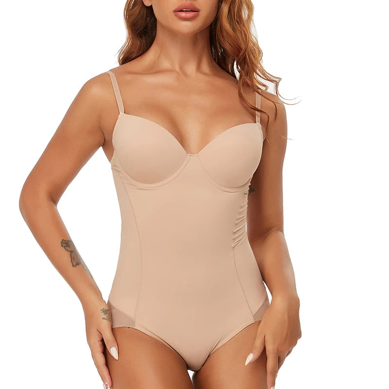 Women Slimming Bodysuits Shapewear Tops Tummy Control Invisible Body Shaper Waist Trainer Sexy Lingerie Underwear Jumpsuit