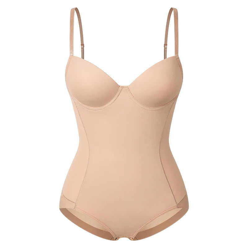 Women Slimming Bodysuits Shapewear Tops Tummy Control Invisible Body Shaper Waist Trainer Sexy Lingerie Underwear Jumpsuit by KATA - Tropical Star
