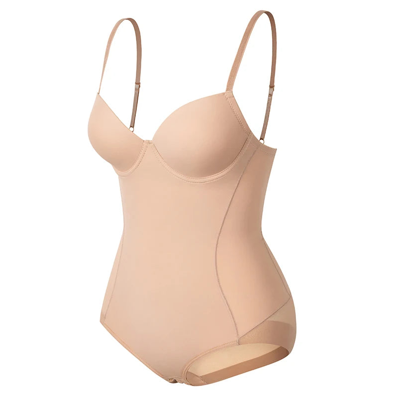 Women Slimming Bodysuits Shapewear Tops Tummy Control Invisible Body Shaper Waist Trainer Sexy Lingerie Underwear Jumpsuit by KATA - Tropical Star