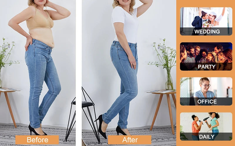 Women Slimming Bodysuits Shapewear Tops Tummy Control Invisible Body Shaper Waist Trainer Sexy Lingerie Underwear Jumpsuit