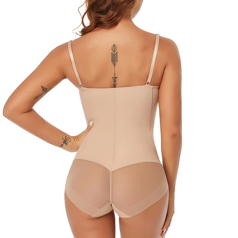 Women Slimming Bodysuits Shapewear Tops Tummy Control Invisible Body Shaper Waist Trainer Sexy Lingerie Underwear Jumpsuit by KATA - Tropical Star