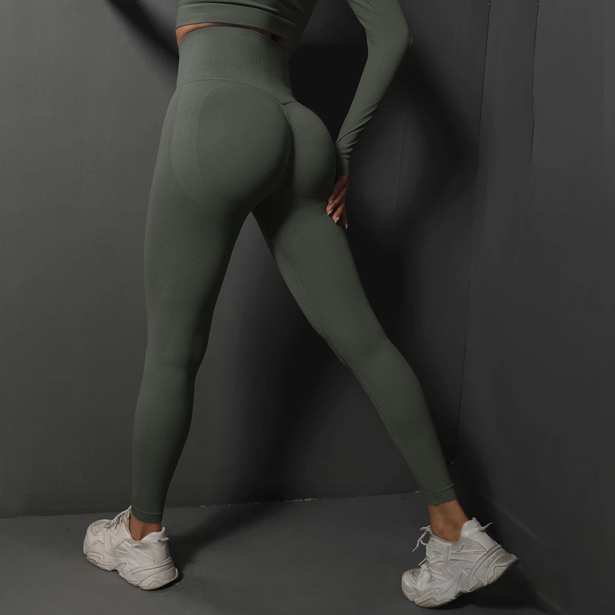 Seamless Gym Leggings Women Yoga Pants Sexy High Waist Booty Lifting Leggings Pants Women Sports Clothing Fi  by Katatness Wear
