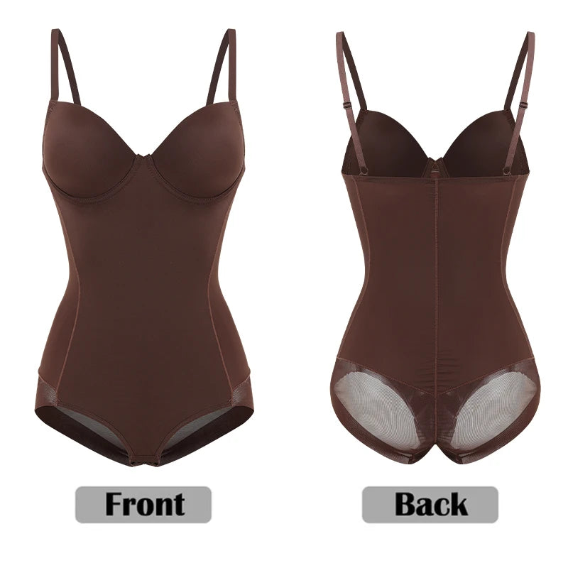 Women Slimming Bodysuits Shapewear Tops Tummy Control Invisible Body Shaper Waist Trainer Sexy Lingerie Underwear Jumpsuit
