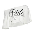 Puloru Off One Shoulder Crop Tops Women's Letter Print Short Sleeve Loose Fit T-Shirts Streetwear Grunge Clothes Casual Tees by KATA - Tropical Star
