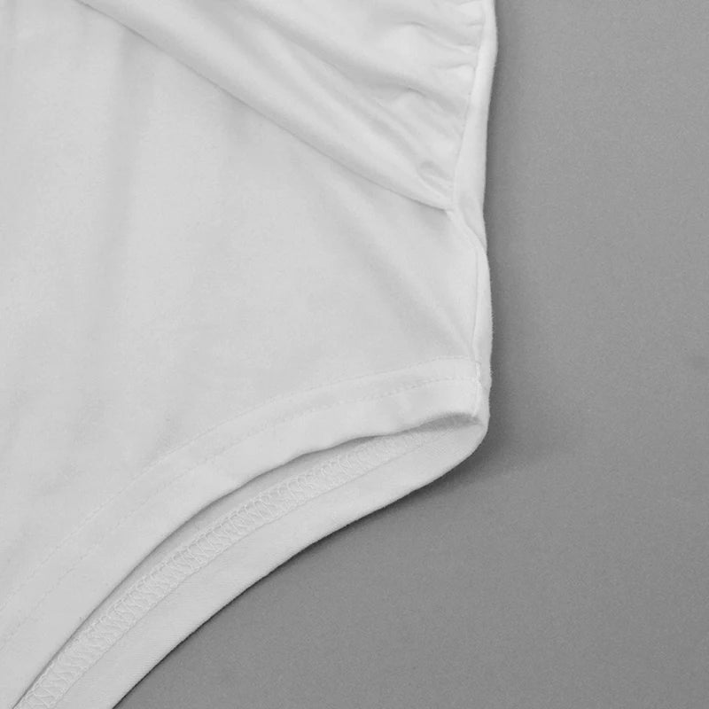 Women Bodysuits New Autumn Sexy Backless Solid Corset Slim Fashion Crossed Bodysuits Long Sleeves Casual Female Elegant Rompers by KATA - Tropical Star
