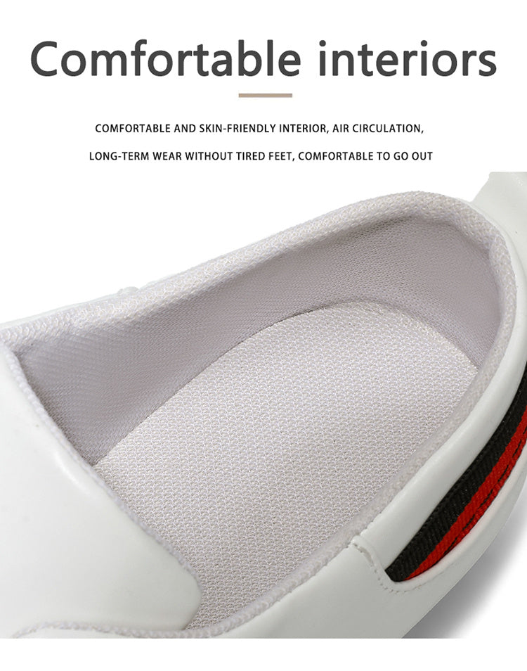 A Pair of Men's Fashion Casual Shoes, Trendy Versatile Sports Casual Men's Shoes, Comfortable Breathable Driving Shoes
